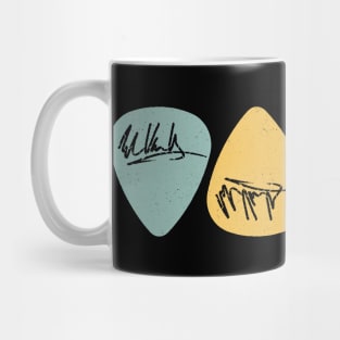 Van Halen Classic Pick Signature Mug